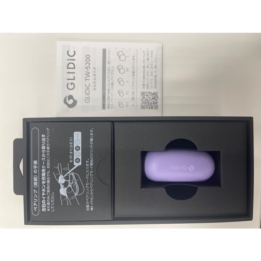 新品未開封　ワイヤレスイヤホン　GLIDIC TW-5200 GLIDiC TW-5200｜完全ワイヤレスイヤホン