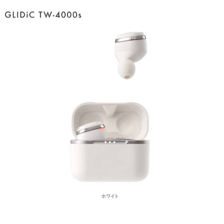 GLIDiC TW-4000s 完全 ワイヤレス イヤホン ホワイト ピンク ブラック