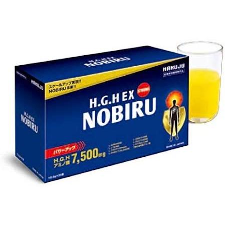 HGH EX NOBIRU 1箱 10.5g×31袋 FUJIX h.g.h アミノ酸7種バランス配合 