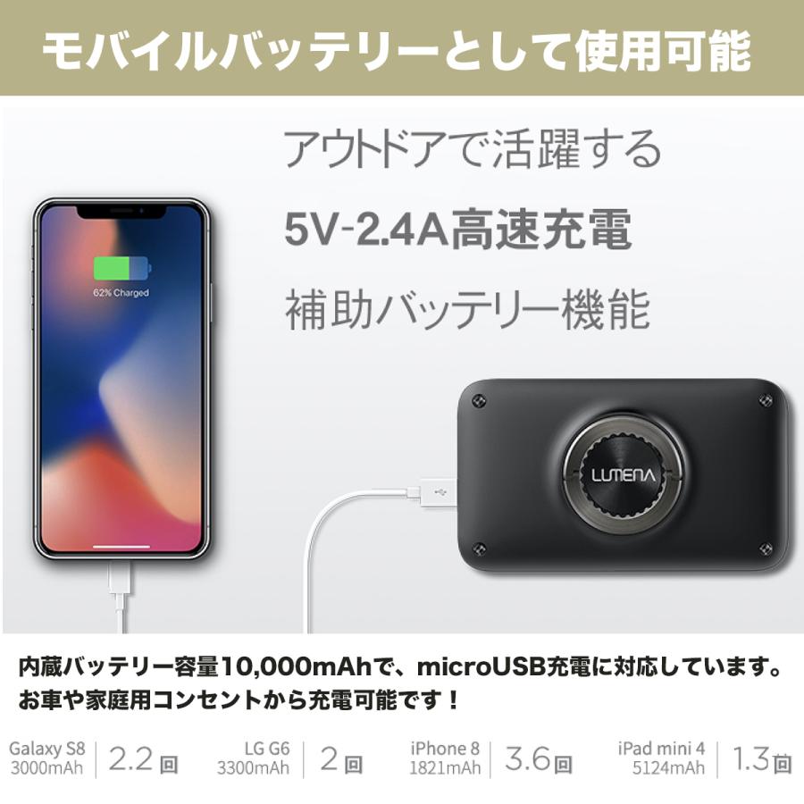 LUMENA LUMENA2X ルーメナー2X LEDランタン 全5色 モバイル LUMENA LUMENA2X ルーメナー2X LEDランタン 全5色 モバイル