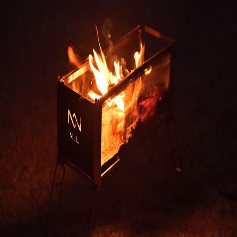 ヨコナガメッシュタキビダイ ノリノリライフ NL-MT008 焚き火台