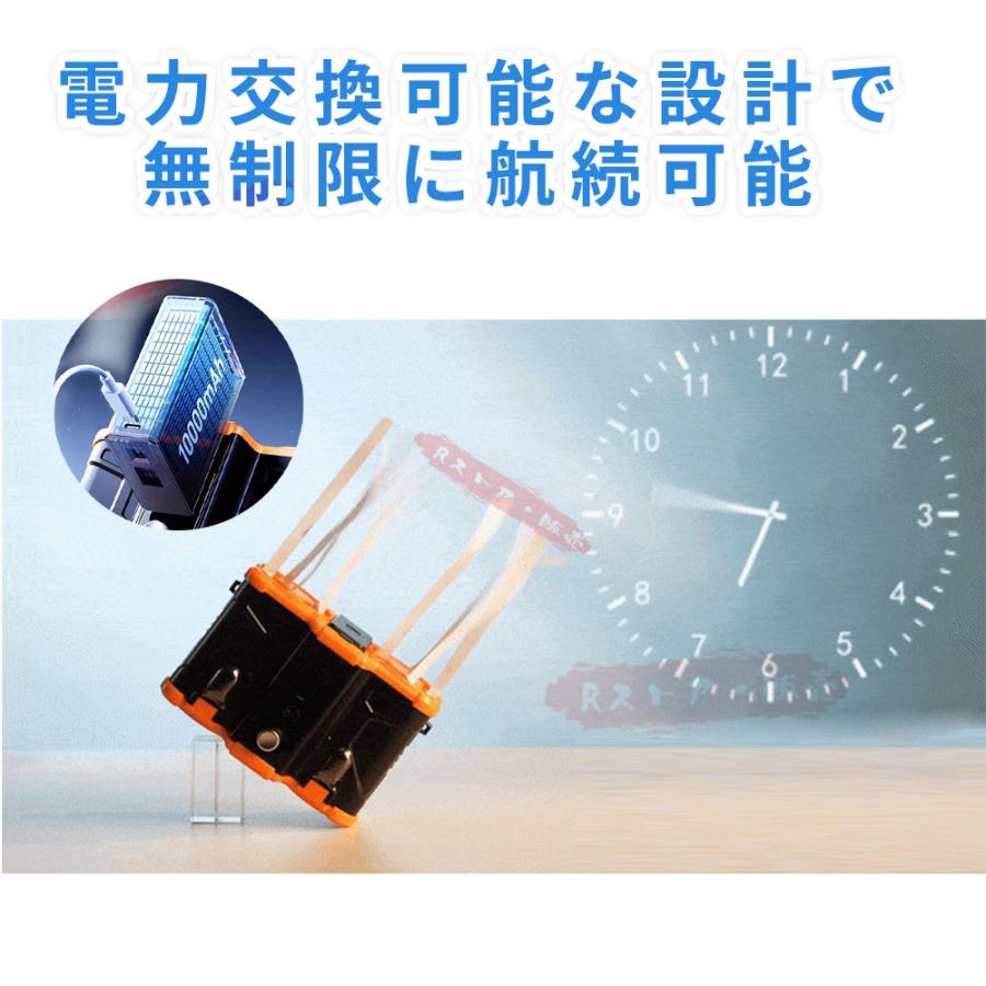 2025 新品 腰掛け扇風機 小型 10000mAh 150段階風量 最大18時間