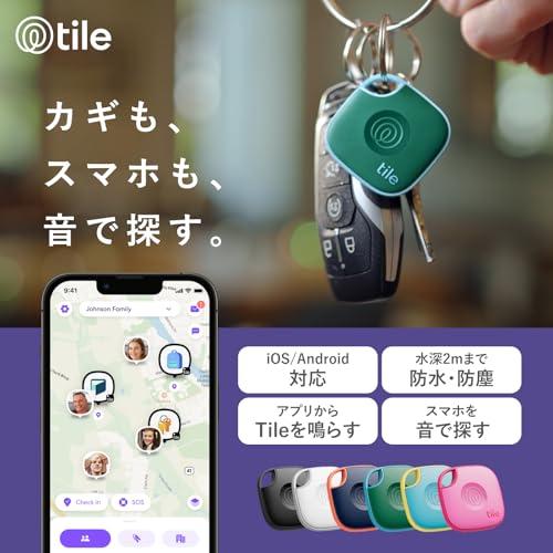 Life360 Tile Mate スタンダードモデル ブラック スマートトラッカー 