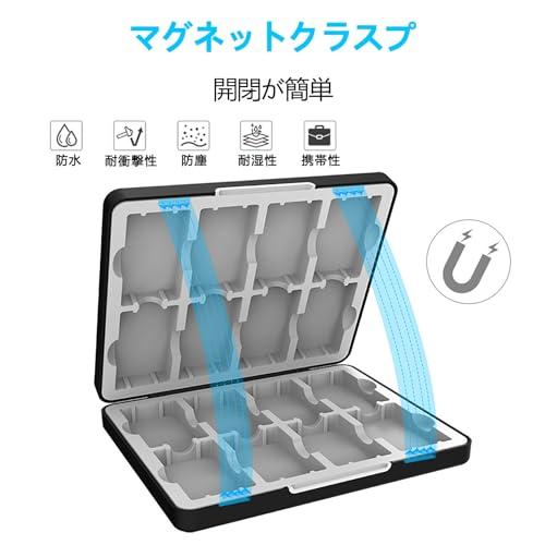 PGRTYOF GBAソフト専用 収納 ケース 16枚収納 大容量 GBA収納ケース