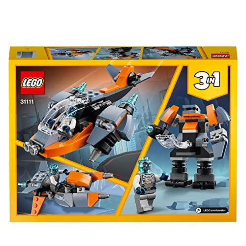 レゴ(LEGO) クリエイター サイバードローン 31111 おもちゃ ブロック プレゼント 飛行機 ひこうき 男の子 女の子 6歳以上｜r-street｜10
