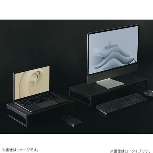 リヒトラブ パソコン台 モニター台 机上台 ゲーミング 幅59×奥行25×高