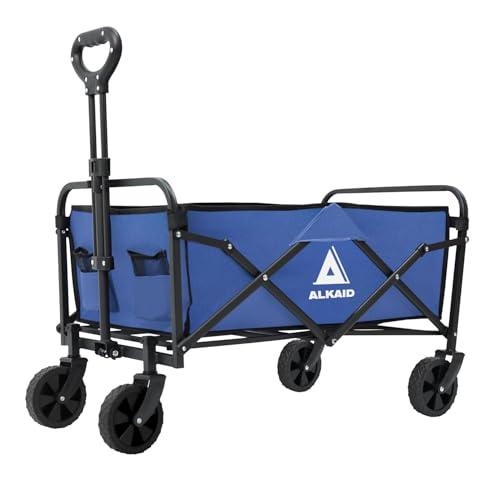 ALKAID キャリーワゴン 耐荷重150kg 折りたたみ式 キャリーカート