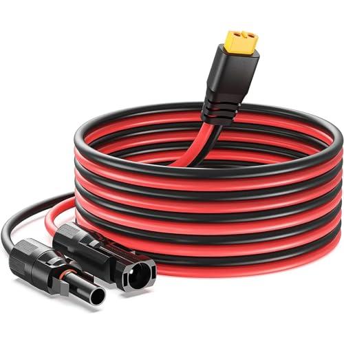 30m XT60 14AWG 2SQ MC4 変換コネクタ 充電ケーブル LVYUAN（リョクエン） ソーラーパネル用MC4変換コネクタ（XT60端子対応