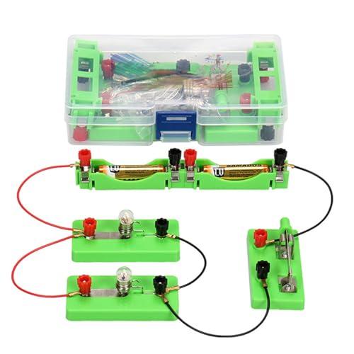 電気回路実験キット 電気実験 シリーズ並列回路組み立てキット