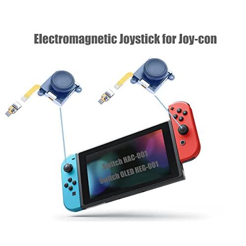 ElecGear 2個Switch Joy-con用ホールセンサージョイスティック