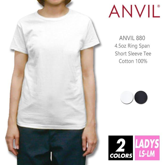 ANVIL アンビル ロンT デカロゴ ホワイト L 1046 古着 90年代 アンビル Anvil COTTON DELUXE ヘンリーネック