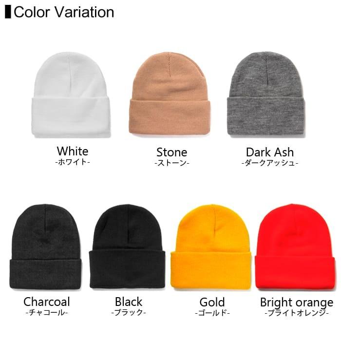 ニット ビーニー キャップ メンズ bayside(ベイサイド) 3825 F