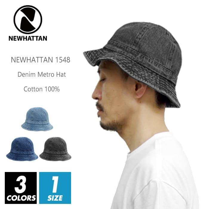 newhattan デニム メトロハット メンズ newhattan(ニュー