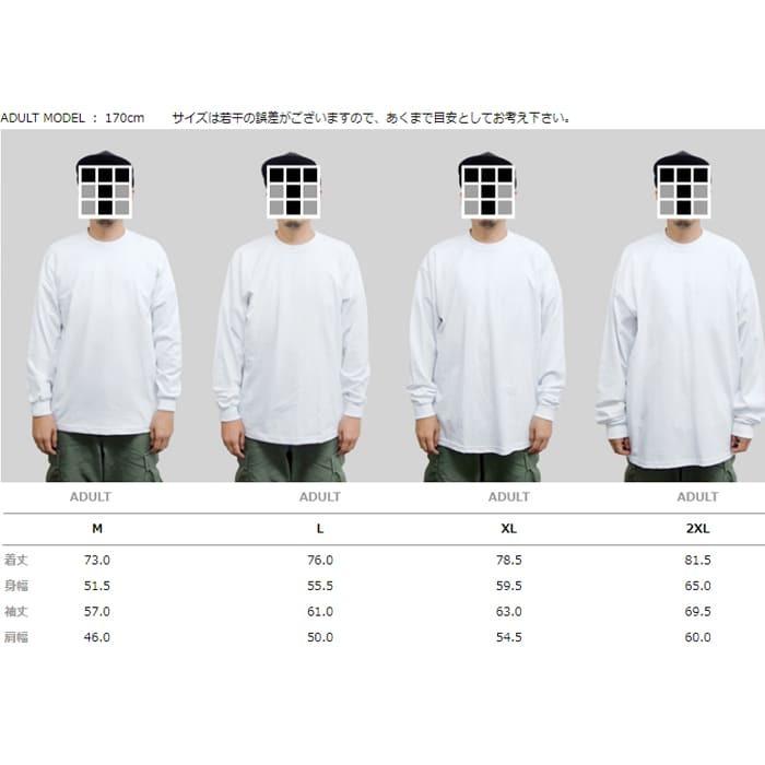 PRO CLUB（プロクラブ） 長袖Tシャツ 無地 45 m-2xl 6.5oz ヘビー