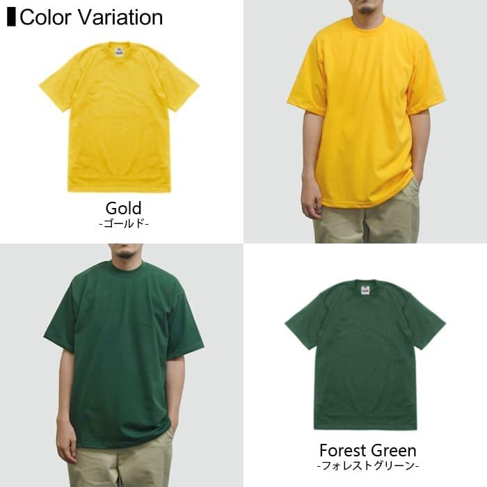 【新品３枚】ブラジル 3クラブＴシャツ Lサイズ PRO CLUB（プロクラブ） 半袖Tシャツ 無地 41 s-3xl 6.5oz ヘビー