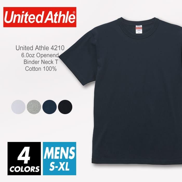 厚手 Tシャツ 無地 メンズ United Athle ユナイテッドアスレ 6 0oz 4210 01 S Xl バインダーネック スポーツ ダンス シンプル ストリート ファッション Uni Men1 R Style ヤフー店 通販 Yahoo ショッピング