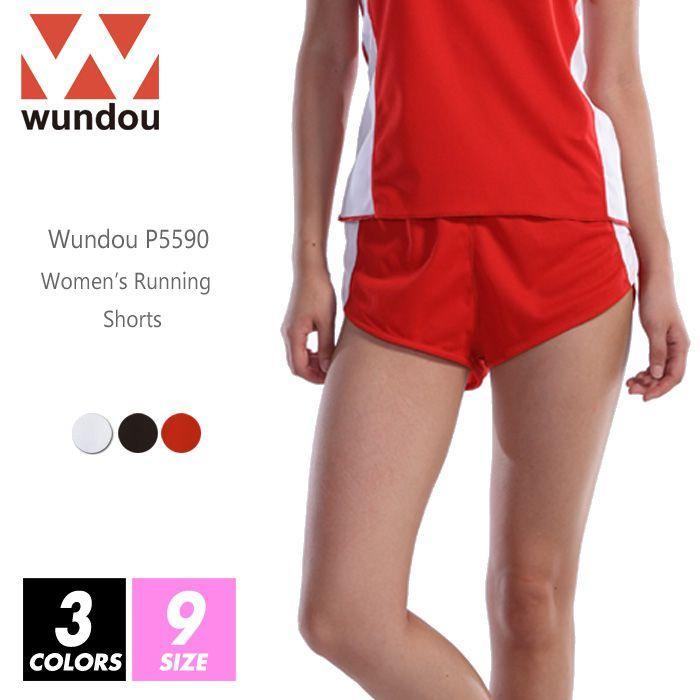 陸上 ランニング パンツ 無地 レディース wundou(ウンドウ) p5590 110