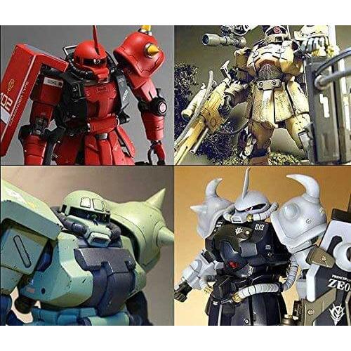 ガンプラのモノアイ再現に メタルモノアイ カメラアイ セット (5色 7個セット)/プラモデル 模型 組み立て mg hg パーツ 便利 快適 工作 作業効率アップ｜r-style-y｜02