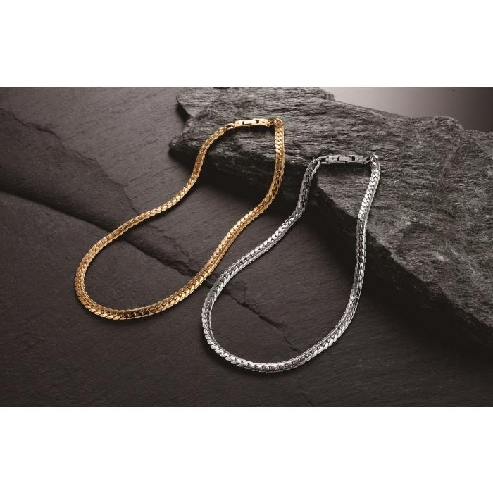 医療用具取得 天然ダイヤ ヘリンボーン 磁気ネックレス (ダイヤモンド 