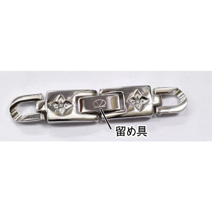 医療用具取得 天然ダイヤ ヘリンボーン 磁気ネックレス (ダイヤモンド 