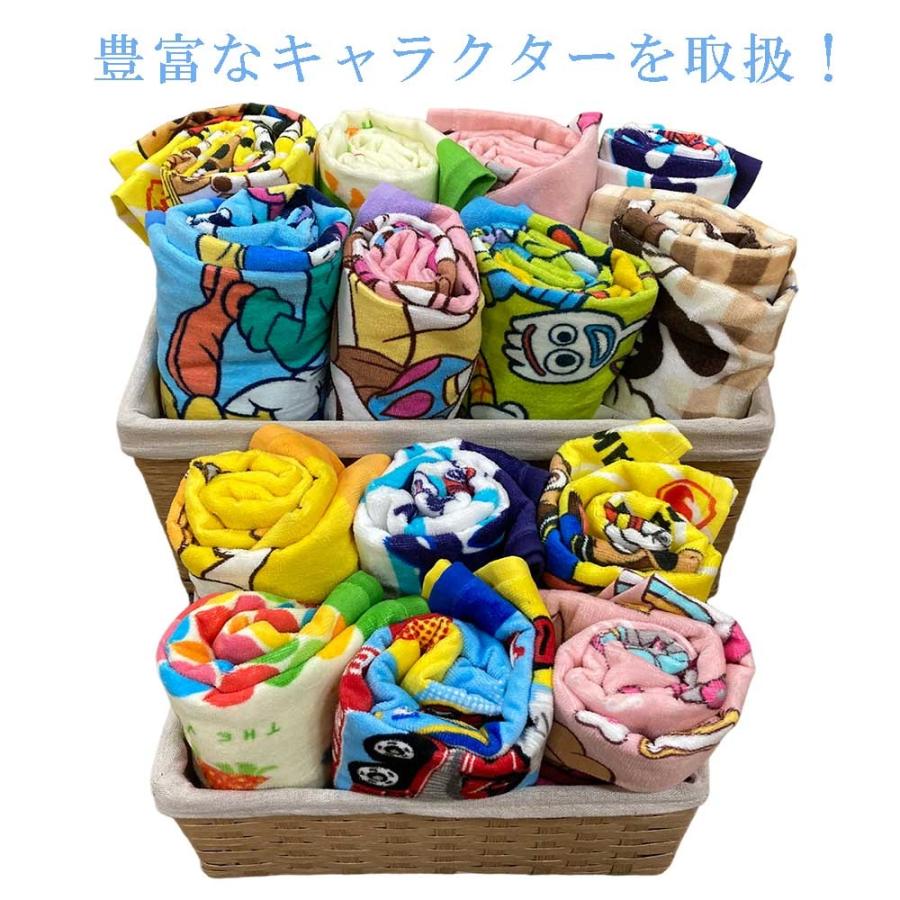 子供用 キャラクター コンパクトバスタオル (50x10cm 子供用 キャラクター コンパクトバスタオル (50x10cm