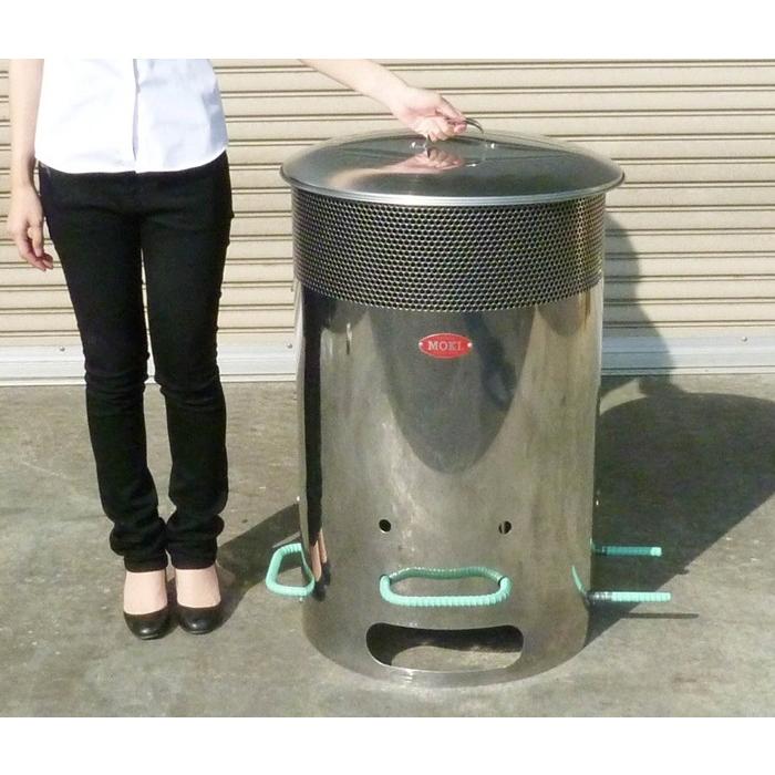焼却炉 焚き火どんどん 0l ダイオキシンクリア 無煙焼却炉 Mp0 Moki モキ製作所 たき火どんどん ドラム缶 900 の高温燃焼だから 時短 無煙 無臭 Moki Mp0 B ｒ Style 通販 Yahoo ショッピング