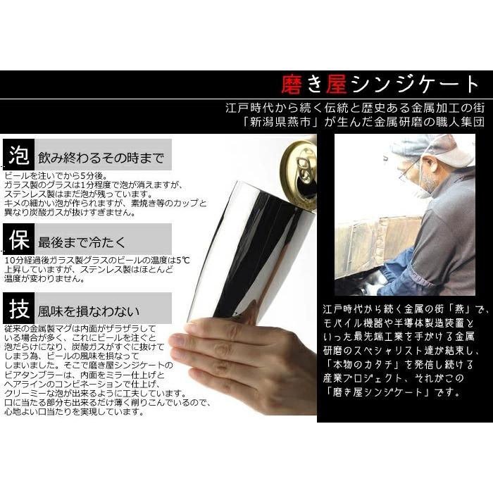 磨き屋シンジケート 2重 ロックタンブラー 320ml YJ2173 日本製