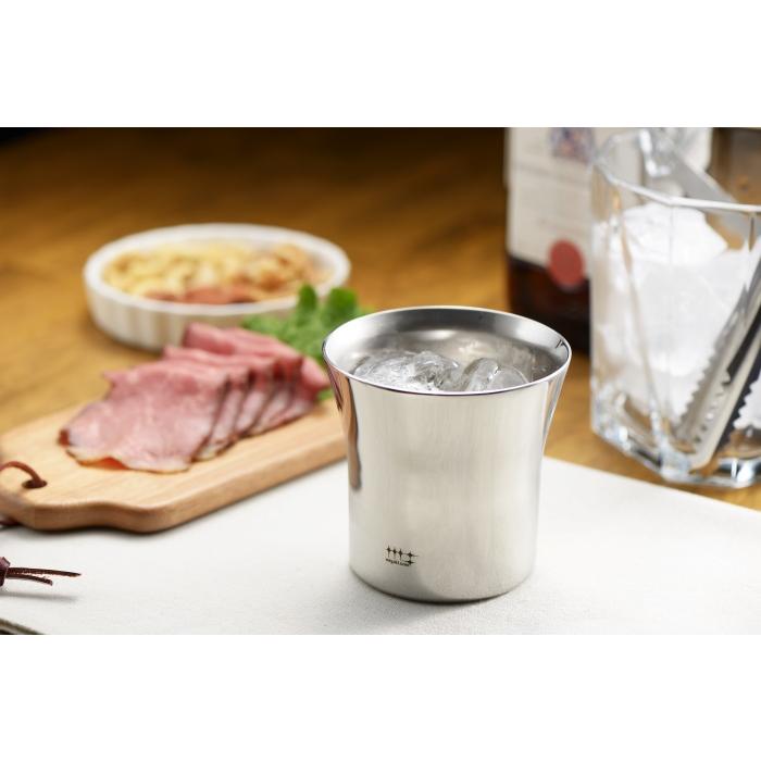 磨き屋シンジケート 2重 ロックタンブラー 320ml YJ2173 日本製 