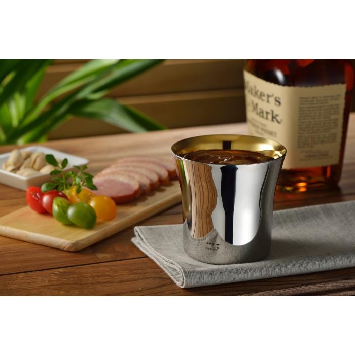 磨き屋シンジケート 2重 ロックタンブラー 320ml (2個セット) (内面 
