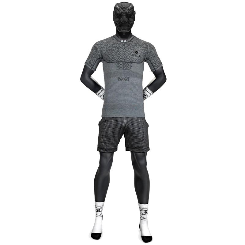 YOXOI(ヨクソイ) DUEXTRE パフォーマンスシャツ(銀鼠) DXPS テニスウェア (RT) DXPSGINNEZUMIR