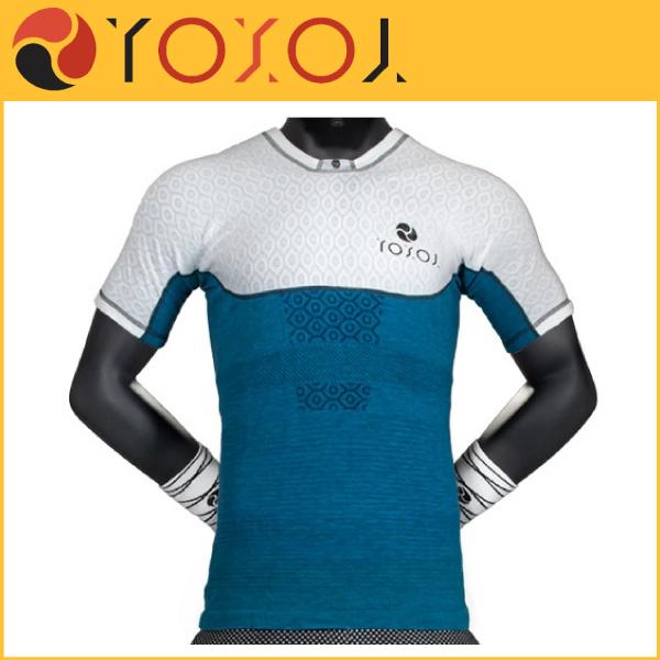 YOXOI(ヨクソイ) DUEXTRE パフォーマンスシャツ(縹白) DXPS テニスウェア (RT) DXPSHANADAR