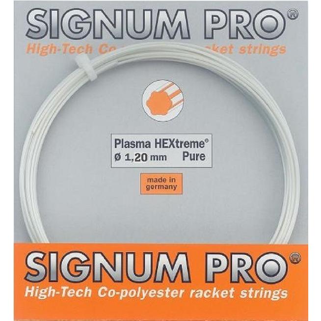 SIGNUM PRO シグナムプロ PlasmaHEXtreme Pure プラズマヘキストリームピュア 5張りセット  硬式テニス用ガット_1