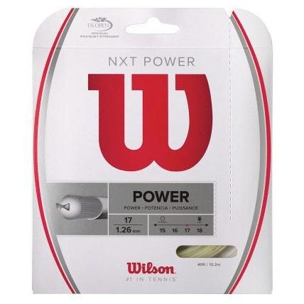 Wilson ウィルソン NXT POWER エヌエックスティーパワー WRZ941 5張りセット  硬式テニス用ガット｜r-tennis｜02