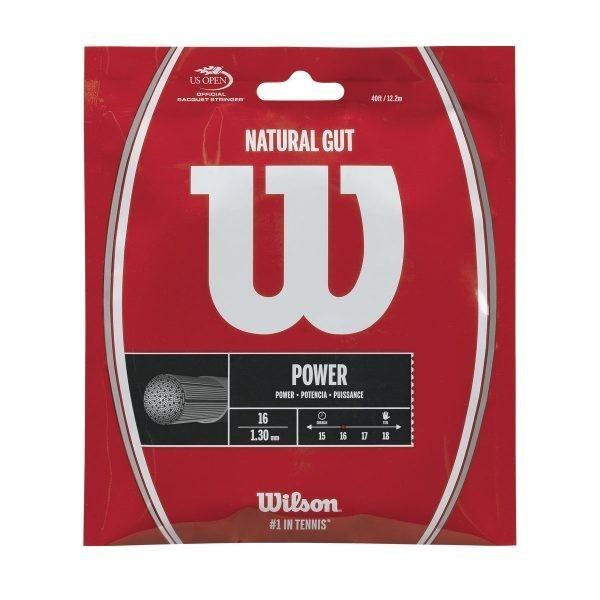 Wilson ウィルソン Wilson NATURAL GUT ウィルソン ナチュラルガット WRZ999  硬式テニス用ガット｜r-tennis