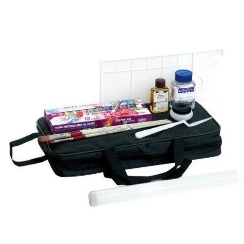 ホルベイン 油絵具 アクアオイルカラーデュオ ミニバッグM-2Sセット 132103