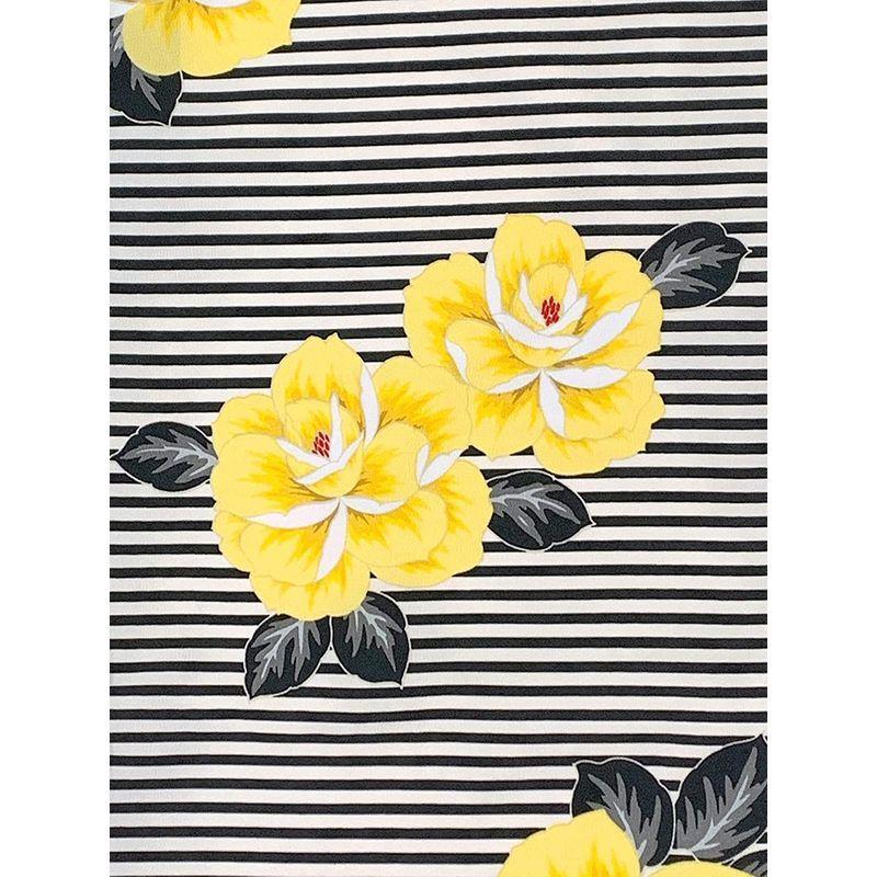 今年も話題の 女の子用 21年 7歳 着物 七五三 京都室町st 小紋柄 襦袢付き 黒系 横縞にバラ T7k 2127 子供着物 合繊 四つ身 その他着物 浴衣 Dron Ma