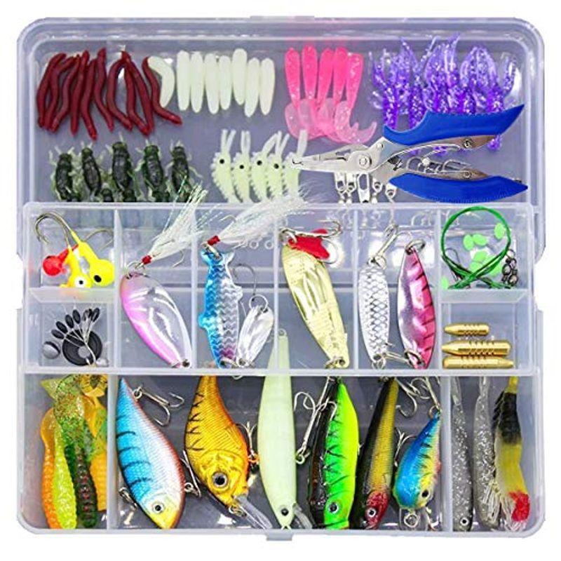 ルアー バス釣完全攻略 ワーム色々100個セット ルアーケース付 アールズストア 通販 Yahoo ショッピング