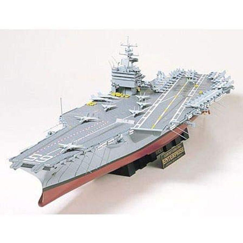 タミヤ 1/350 艦船シリーズ No.7 アメリカ海軍 原子力航空母艦 CVN-65 エンタープライズ プラモデル 78007 1/350 艦船シリーズ No アメリカ海軍 原子力航空母艦 CVN エンタープライズ プラモデル