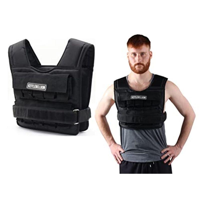 KETTLEBELLKON（ケトルベル魂）パワーウエイトベスト (Tタイプ(20KG