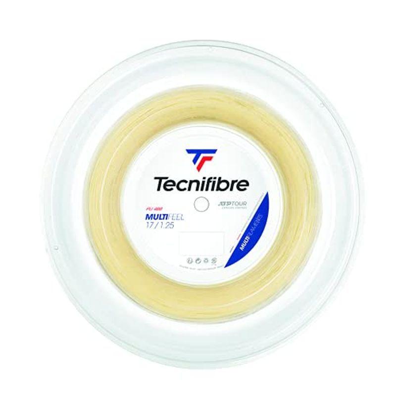 テクニファイバー(Tecnifibre) 硬式テニス ガット マルチフィール 200m ナチュラル 1.25mm TFR220