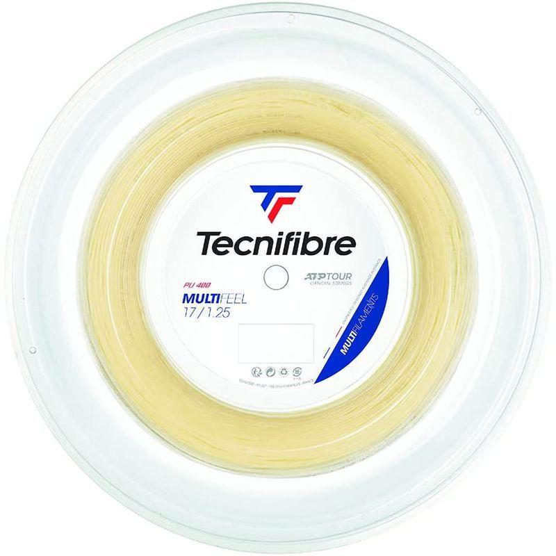 テクニファイバー(Tecnifibre) 硬式テニス ガット マルチフィール 200m ナチュラル 1.25mm TFR220 200m 25mm Tecnifibre 硬式テニス ガット マルチフィール ナチュラル TFR220