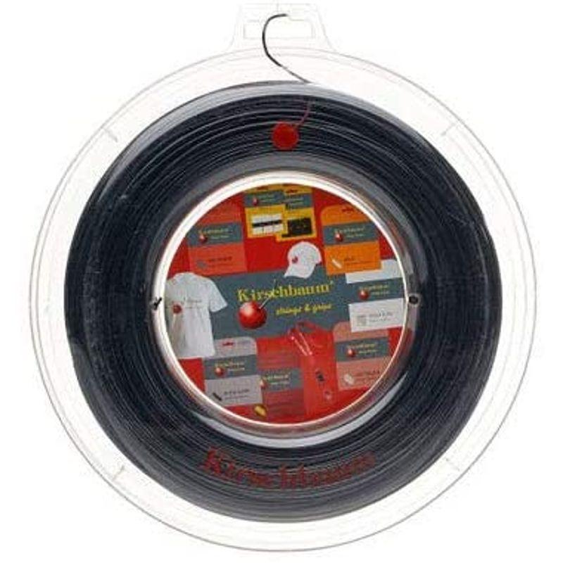 キルシュバウム エクスプロウシブスピード 200Mロール 硬式テニス ガット ポリエステル ガット ゲージ:16(1.30mm) ブラック ガット エクスプロウシブスピード 200Mロール 硬式テニス ポリエステル ゲージ 30mm ブラック 　