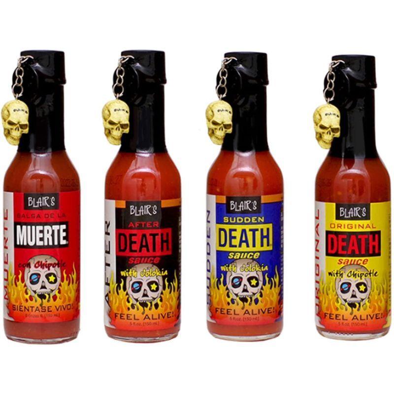 ブレアーズ デスソース オリジナルデスソース サルサデスソース サドンデスジョロキア アフターデスジョロキア 4種類 激辛 ホットソース その他香辛料 スパイス Jdih Mubakab Go Id