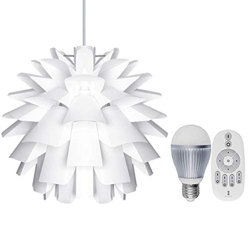 北欧風デザイン照明 ペンダントランプ PINECONE(パインコーン） 直径43cm ＋LED電球［調光・調色