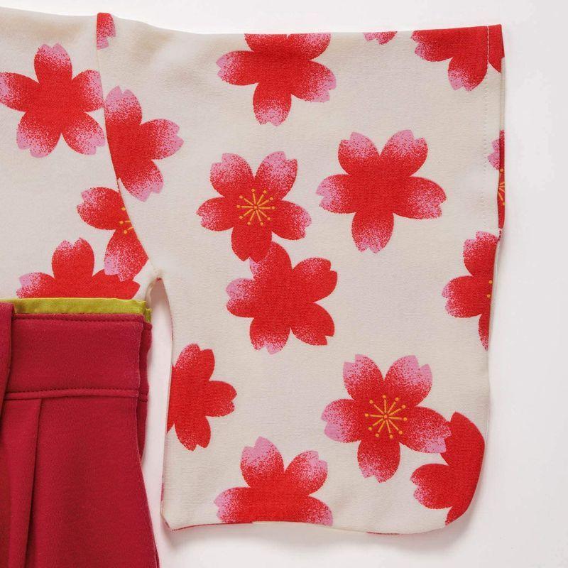 値引きする ベルメゾン カバーオール 女の子 袴ロンパース 袴風 和装フォーマル ベビー レッド系 70 高級感 Turningheadskennel Com