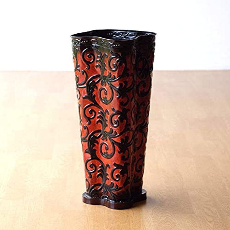 最適な価格 傘立て おしゃれ Kwb5612 レッド アイアン傘立て エレガント デザイン アンティーク 傘立て Hqpt Com