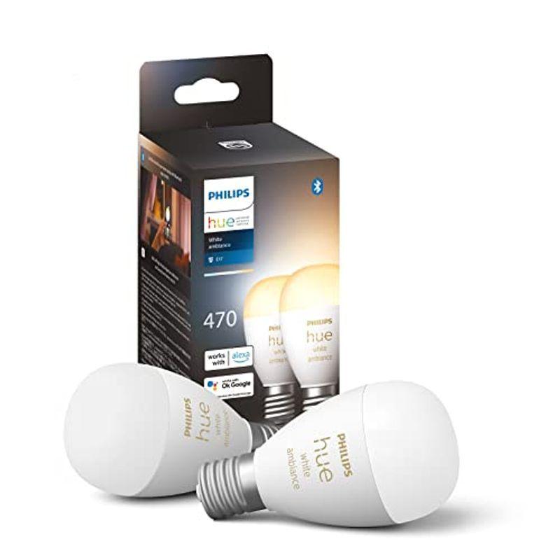 Philips Hue(フィリップスヒュー) スマートLED電球 E17 電球色 昼光色