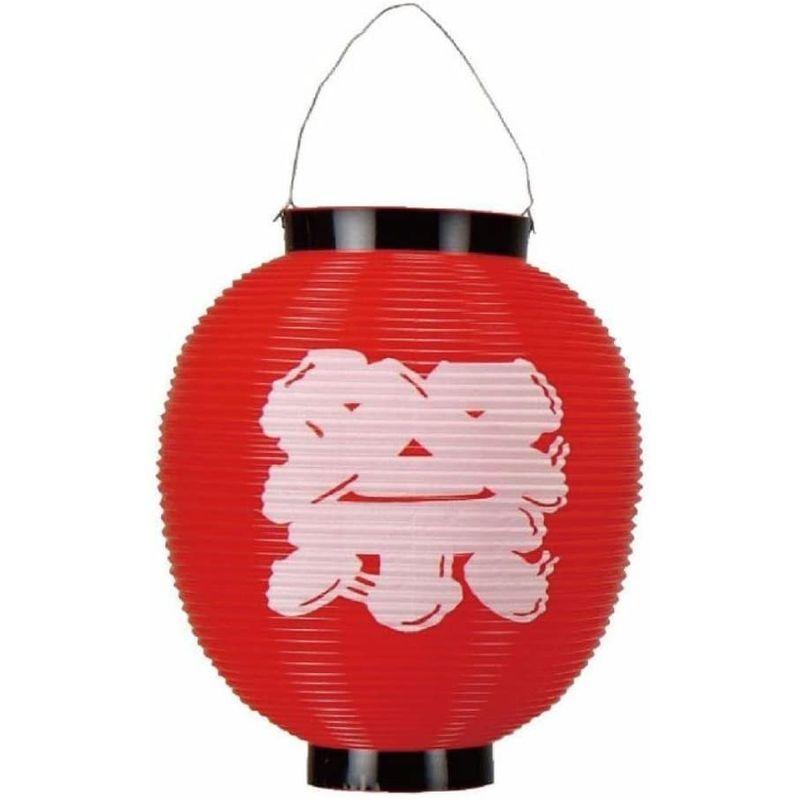 最新アイテム最新アイテムお祭り提灯 8寸丸 祭印刷ポリ提灯（ちょうちん） 赤 10個セット 仏壇、仏具