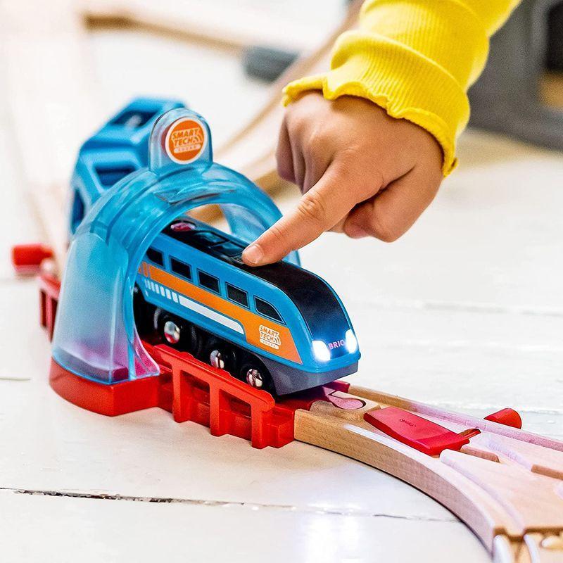BRIO ( ブリオ ) スマートテックサウンド DXセット 全37ピース 3歳~ ( 電動車両 電車 おもちゃ 木製 レール ) 3397 ブリオ スマートテックサウンド DXセット 全37ピース 3歳 電動車両 電車 おもちゃ 木製 レール