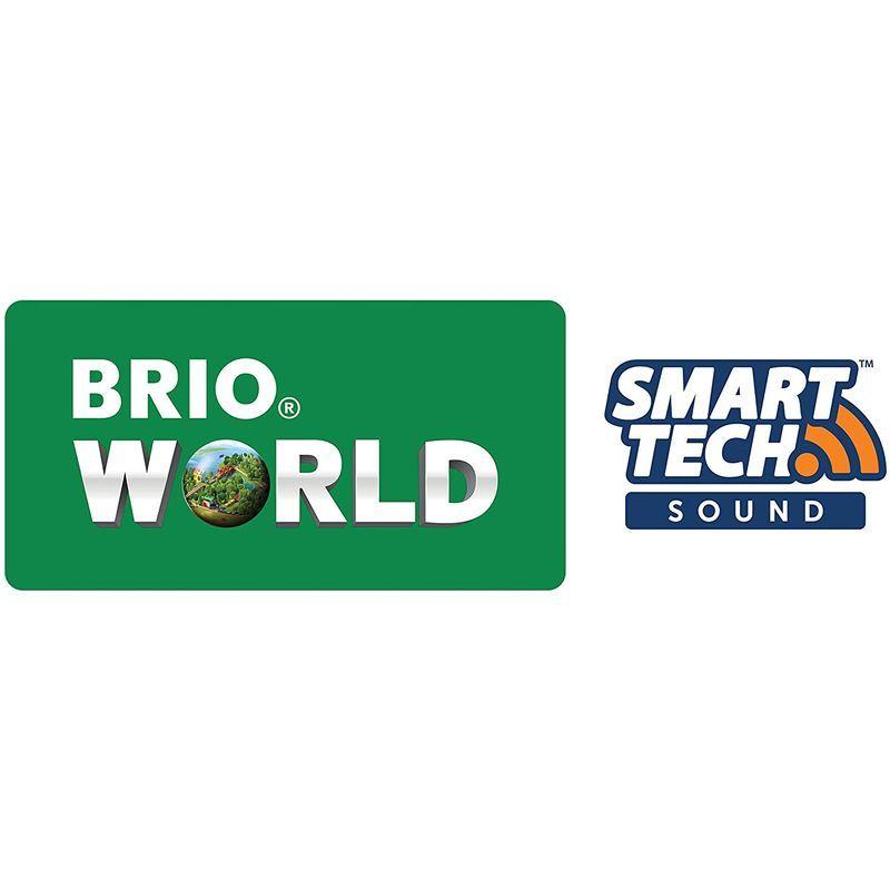 BRIO ( ブリオ ) スマートテックサウンド DXセット 全37ピース 3歳~ ( 電動車両 電車 おもちゃ 木製 レール ) 3397 ブリオ スマートテックサウンド DXセット 全37ピース 3歳 電動車両 電車 おもちゃ 木製 レール